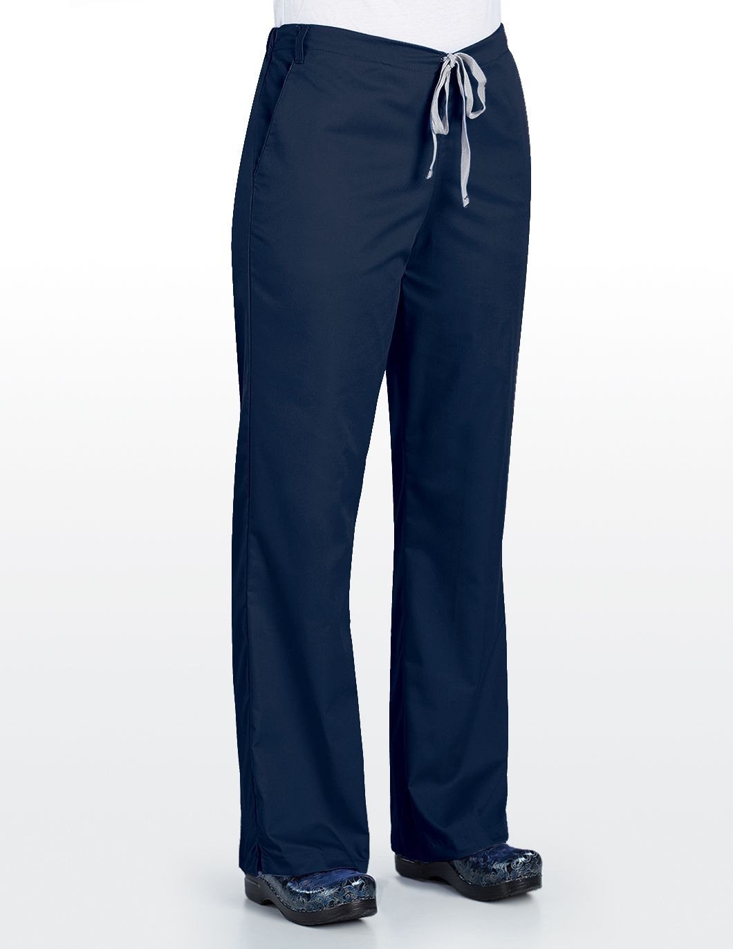 wonderwink-wonderwork-womens-flare-leg-scrub-pant-navy